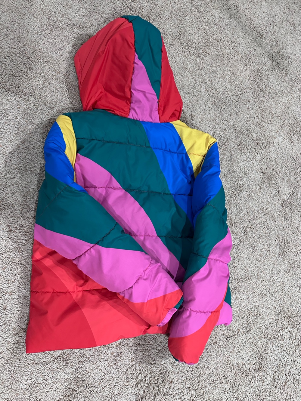 Boden Hooded puffer coat - Size 4 - Picture 11 of 16